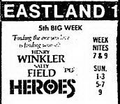 Eastland Twin Theatres - January 22 1978 Ad (newer photo)